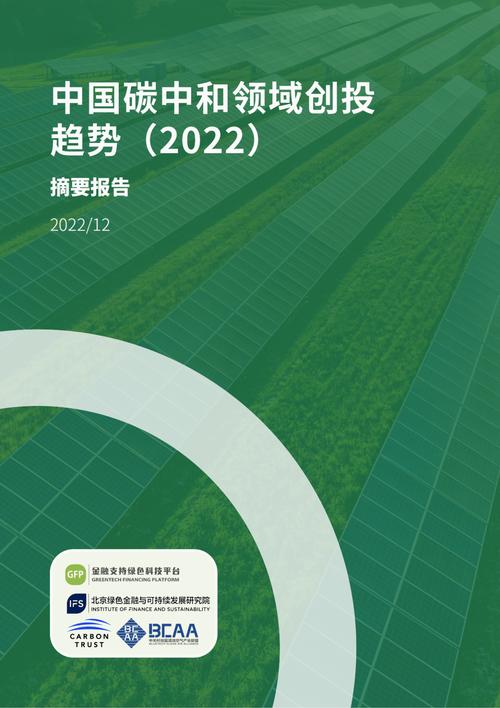中国碳中和领域创投趋势 绿色投资的资本盛宴与产业重构